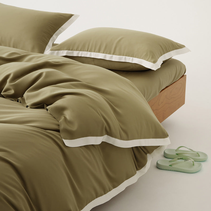 Bäddset Tencel Lapptäcksmönster