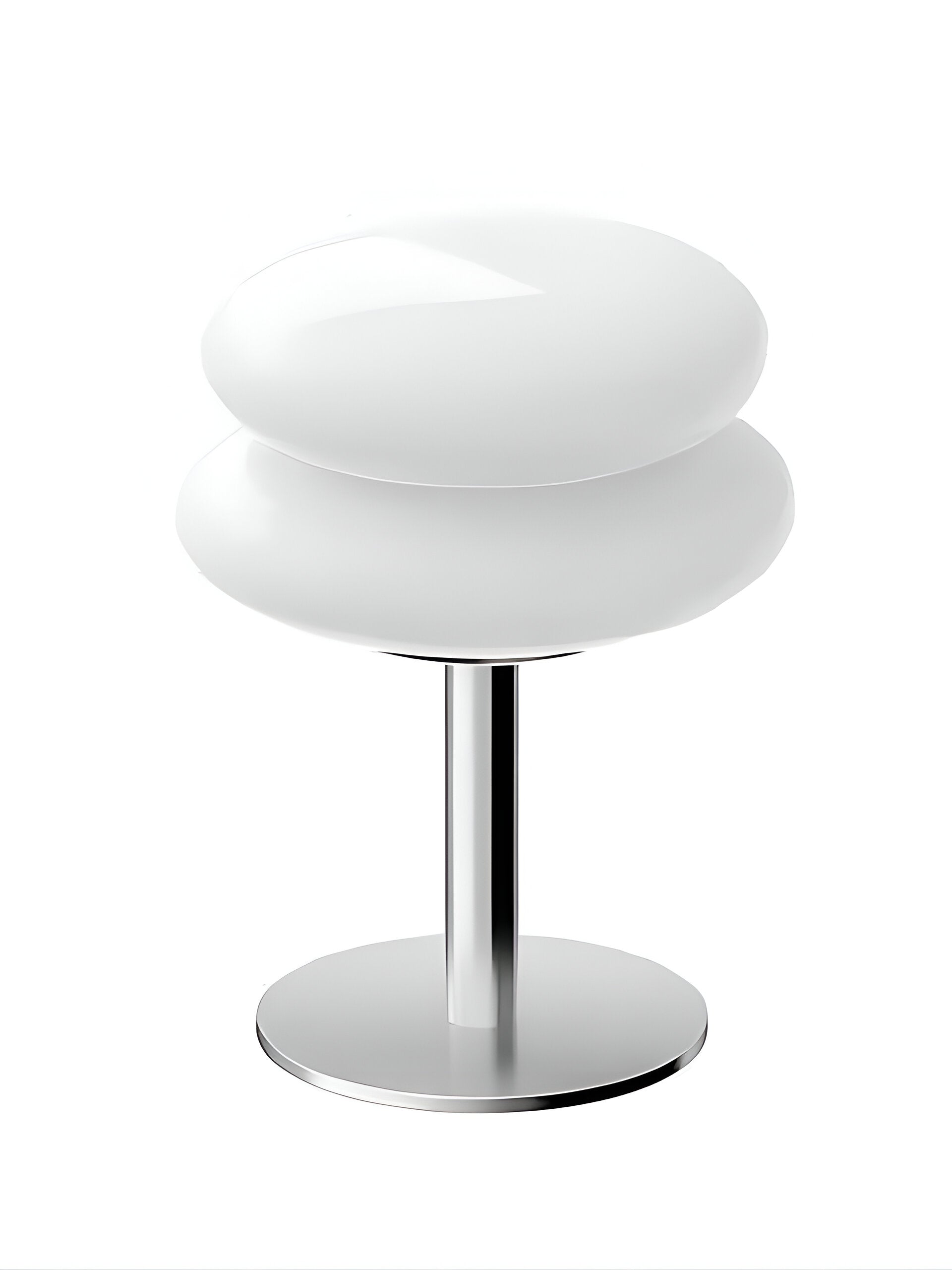 Macaron Inspirerad Bordslampa - Elegant Bordslampa i Glas för en Livlig Rumsatmosfär