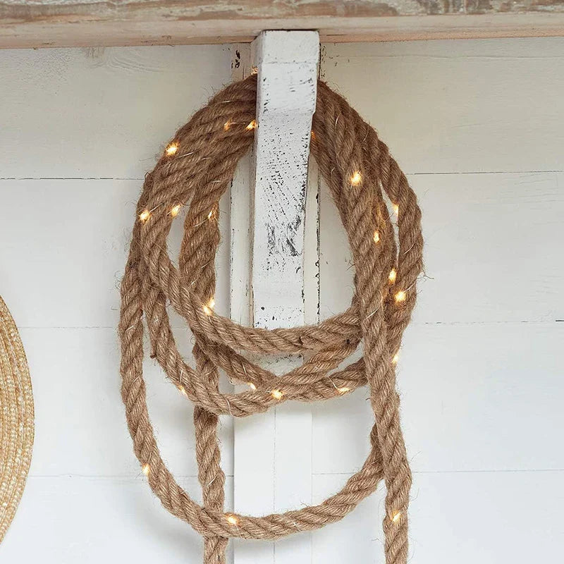 Repälampa i rustik stil