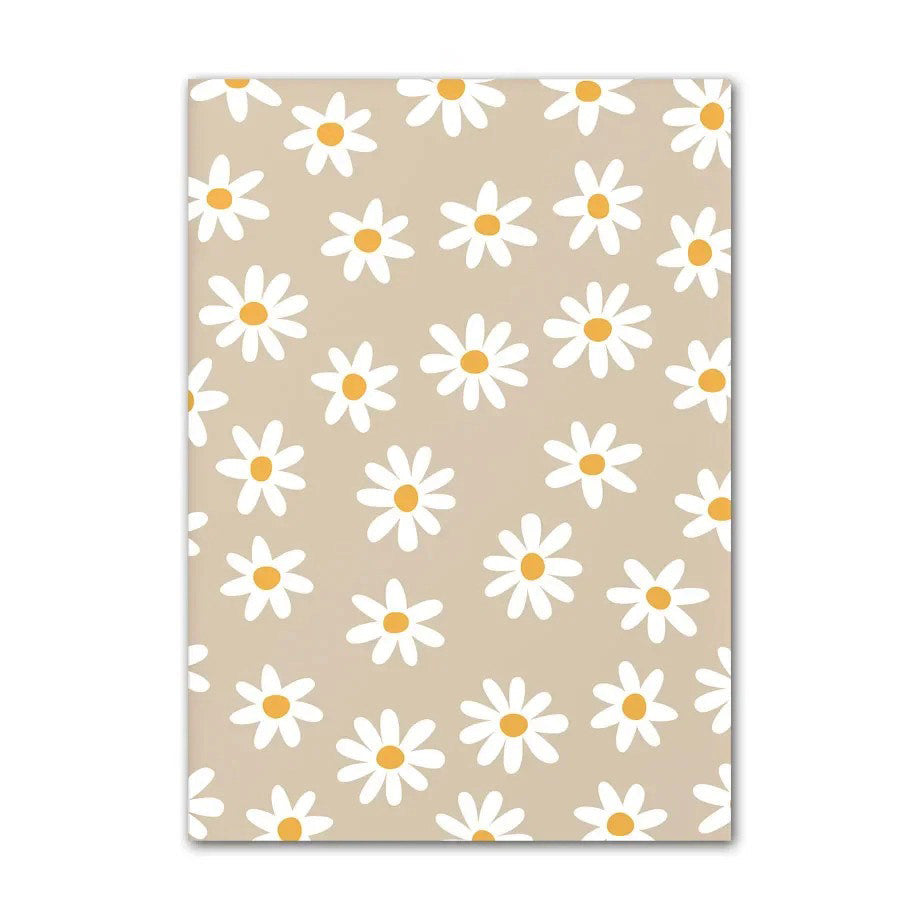 Lerretsväggkonst Minimalistisk Ljusbrun