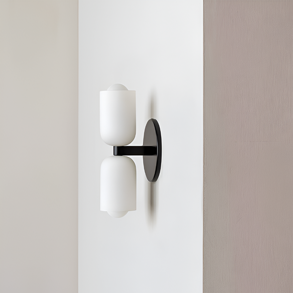 AcrylCapsule Vägglampa - Vägglampa Med Två Huvuden - Vägglampor För Inomhusbruk