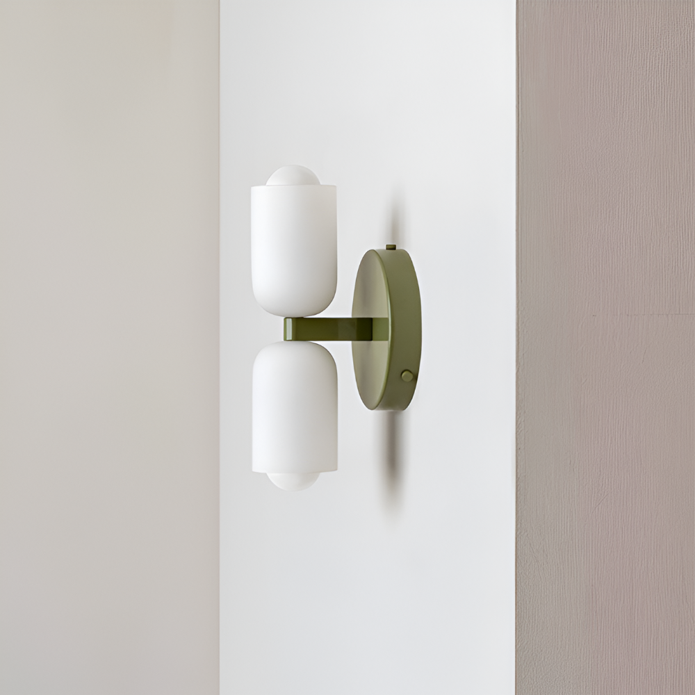 AcrylCapsule Vägglampa - Vägglampa Med Två Huvuden - Vägglampor För Inomhusbruk