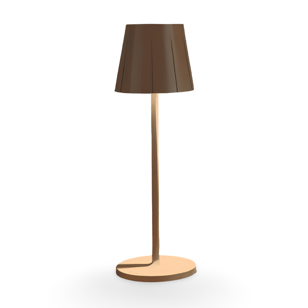 AcrylLume- Sladdlös LED-Bordslampa med Veckad Inspiration