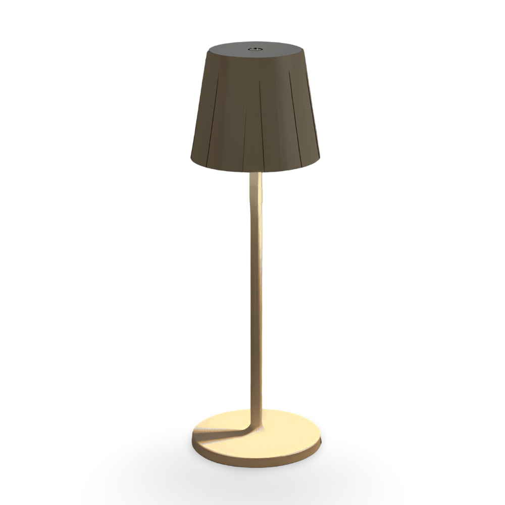 AcrylLume- Sladdlös LED-Bordslampa med Veckad Inspiration