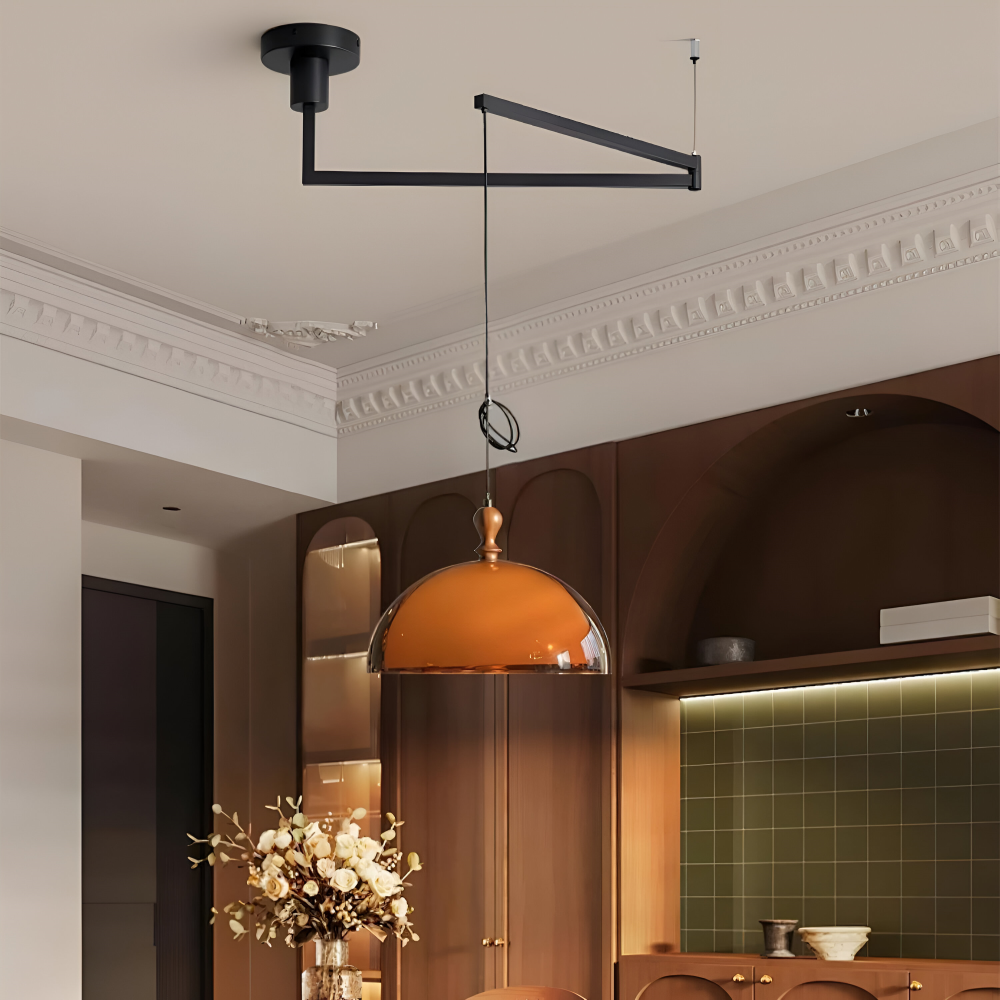 Justerbar svängarm pendellampa - LED pendellampa för modern inredning