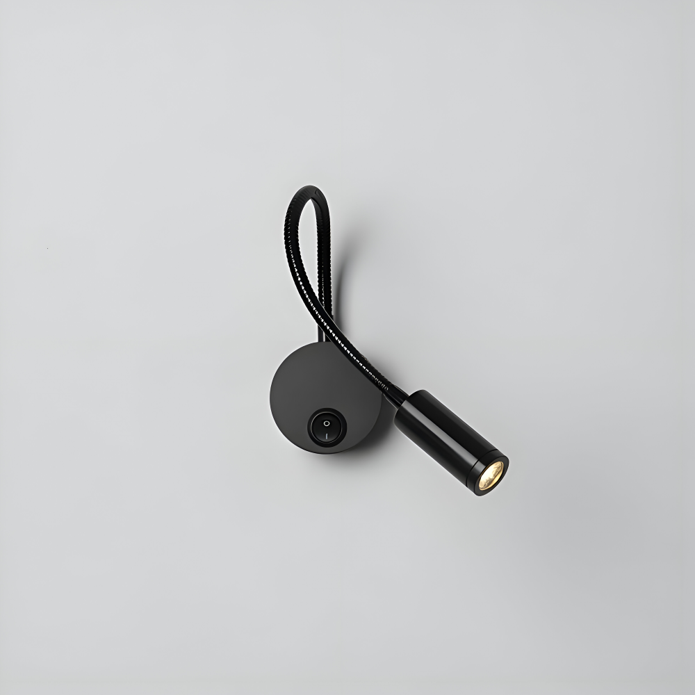 AdjustiSpot - Flexibel Svart LED-Nattlamp