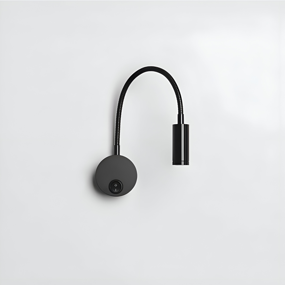AdjustiSpot - Flexibel Svart LED-Nattlamp