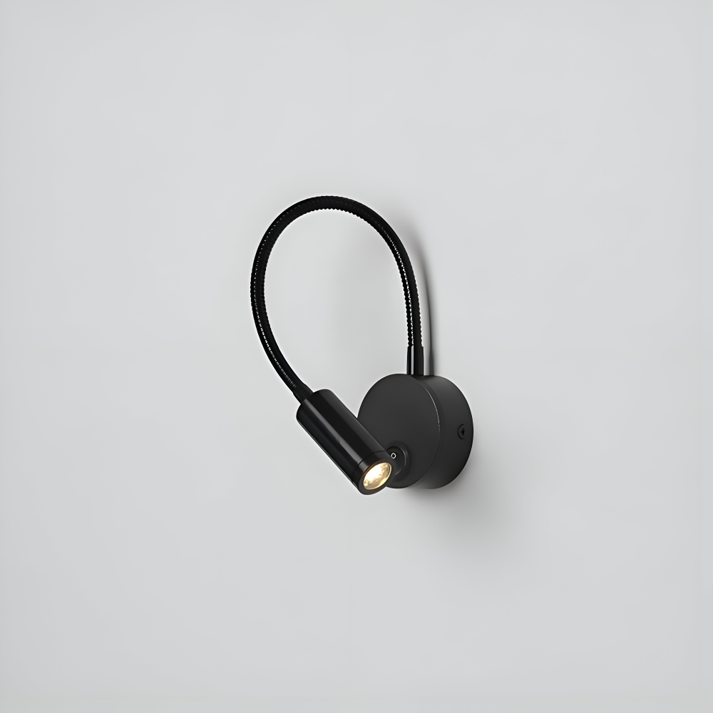 AdjustiSpot - Flexibel Svart LED-Nattlamp