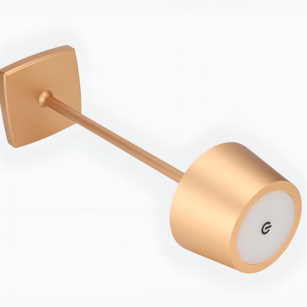 AluPro Bordslampa - Touchkontroll, Bärbar Aluminium LED Bordslampa
