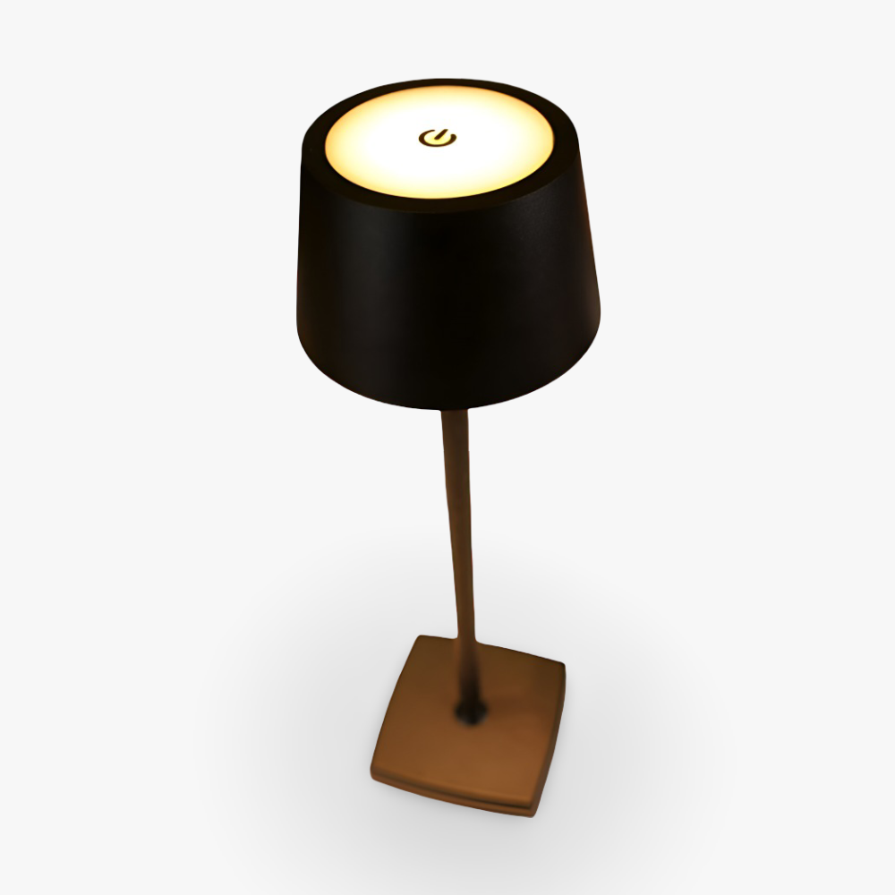 AluPro Bordslampa - Touchkontroll, Bärbar Aluminium LED Bordslampa