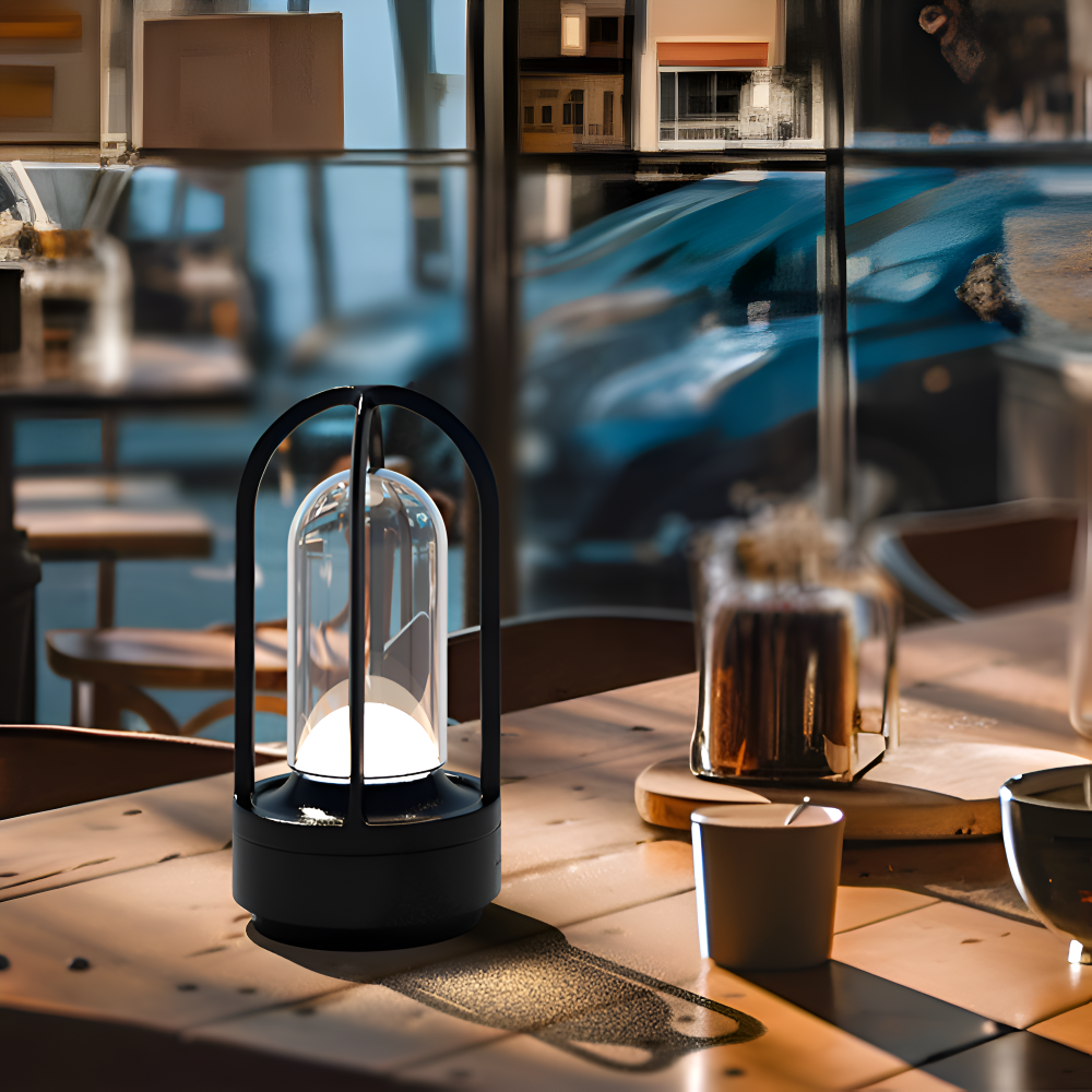 ArchCage Bordslampa - Uppladdningsbar, Lätt och Energieffektiv Skrivbordslampa