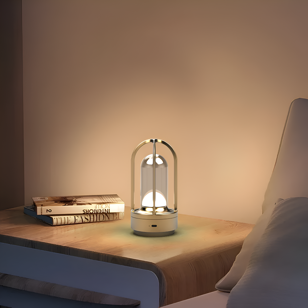 ArchCage Bordslampa - Uppladdningsbar, Lätt och Energieffektiv Skrivbordslampa