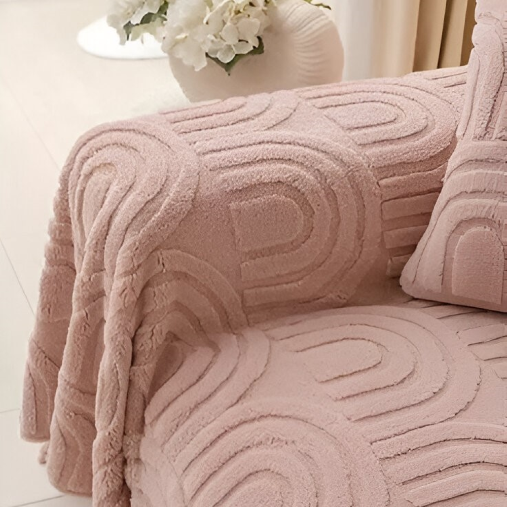 ArchPlush Sofföverdrag - Mångsidigt Jacquard Sofföverdrag för Alla Sofftyper
