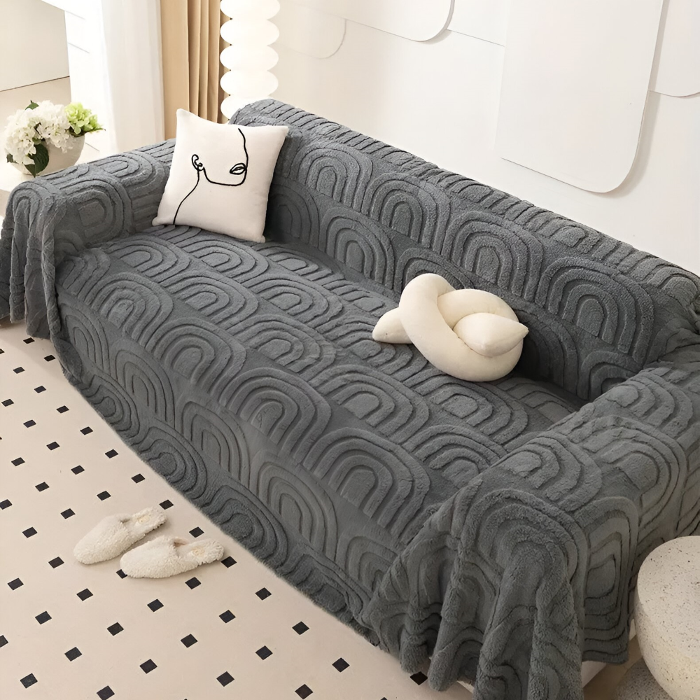 ArchPlush Sofföverdrag - Mångsidigt Jacquard Sofföverdrag för Alla Sofftyper