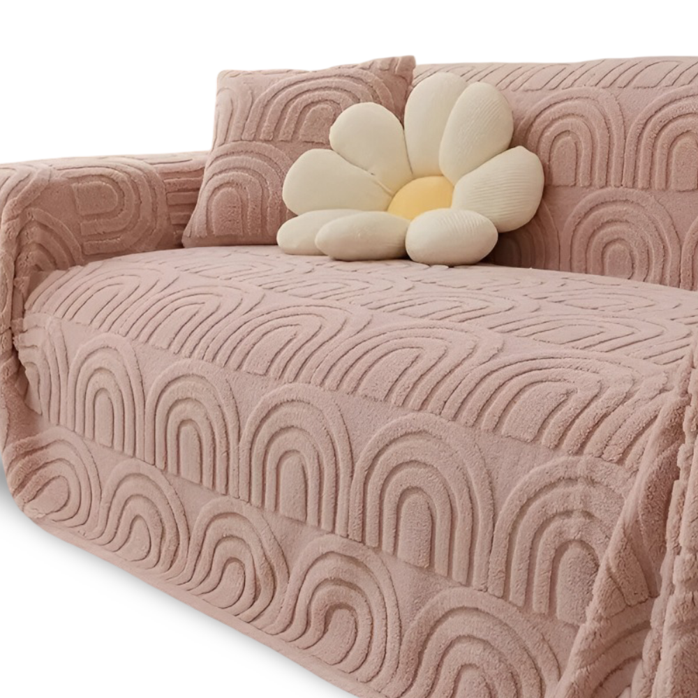 ArchPlush Sofföverdrag - Mångsidigt Jacquard Sofföverdrag för Alla Sofftyper