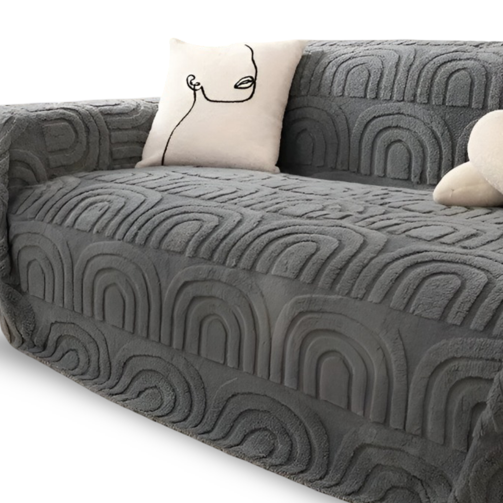 ArchPlush Sofföverdrag - Mångsidigt Jacquard Sofföverdrag för Alla Sofftyper