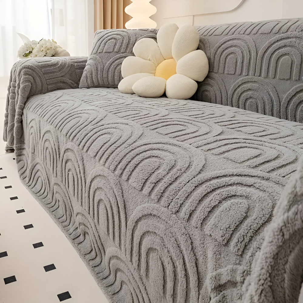 ArchPlush Sofföverdrag - Mångsidigt Jacquard Sofföverdrag för Alla Sofftyper