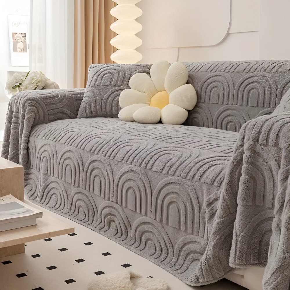 ArchPlush Sofföverdrag - Mångsidigt Jacquard Sofföverdrag för Alla Sofftyper