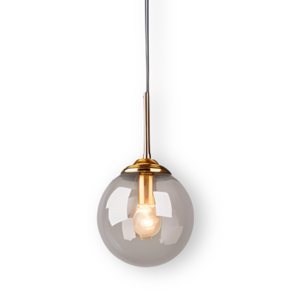 BalLoft Pendellampa - Nordisk LED Glas Hänglampa - Dekorativ Belysning