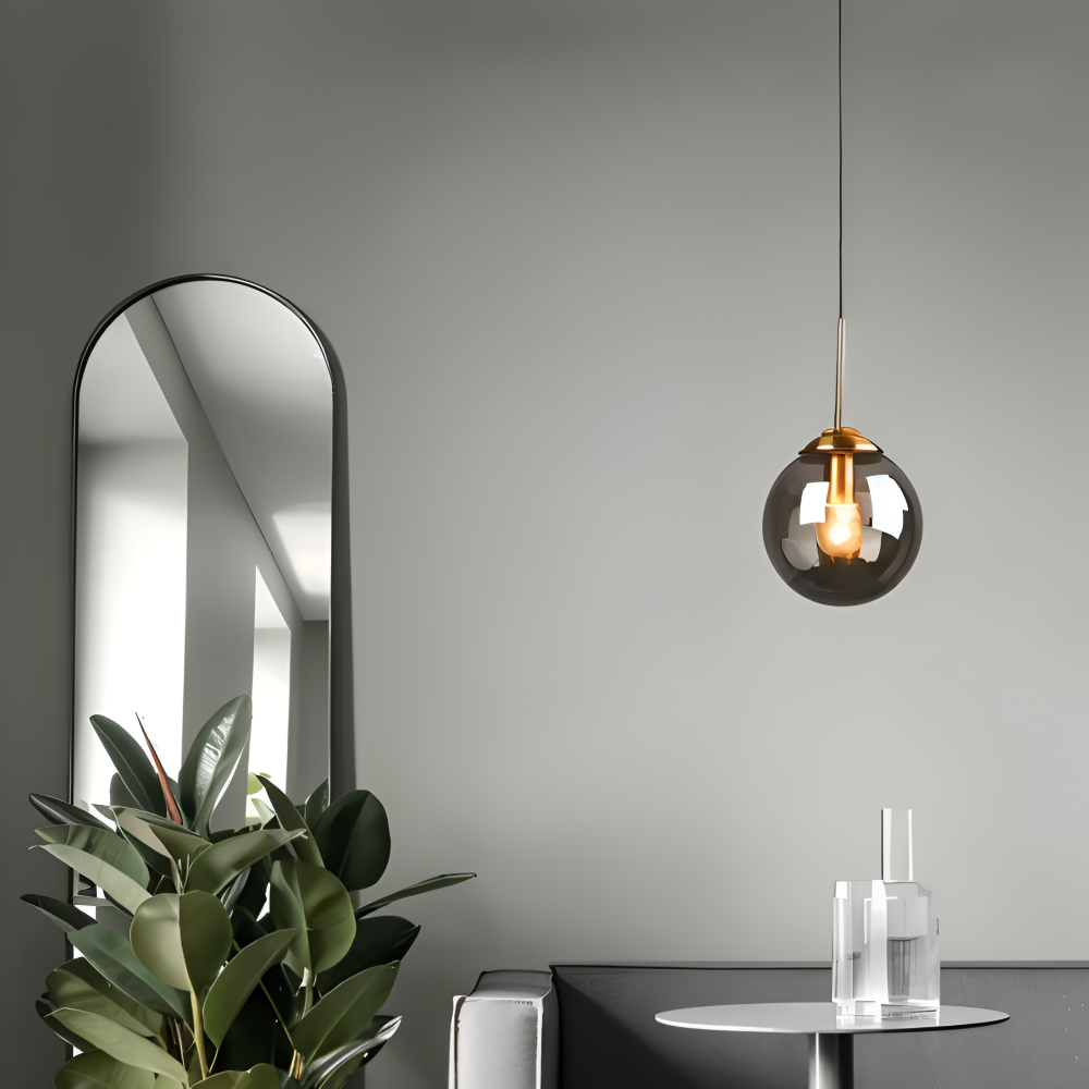 BalLoft Pendellampa - Nordisk LED Glas Hänglampa - Dekorativ Belysning