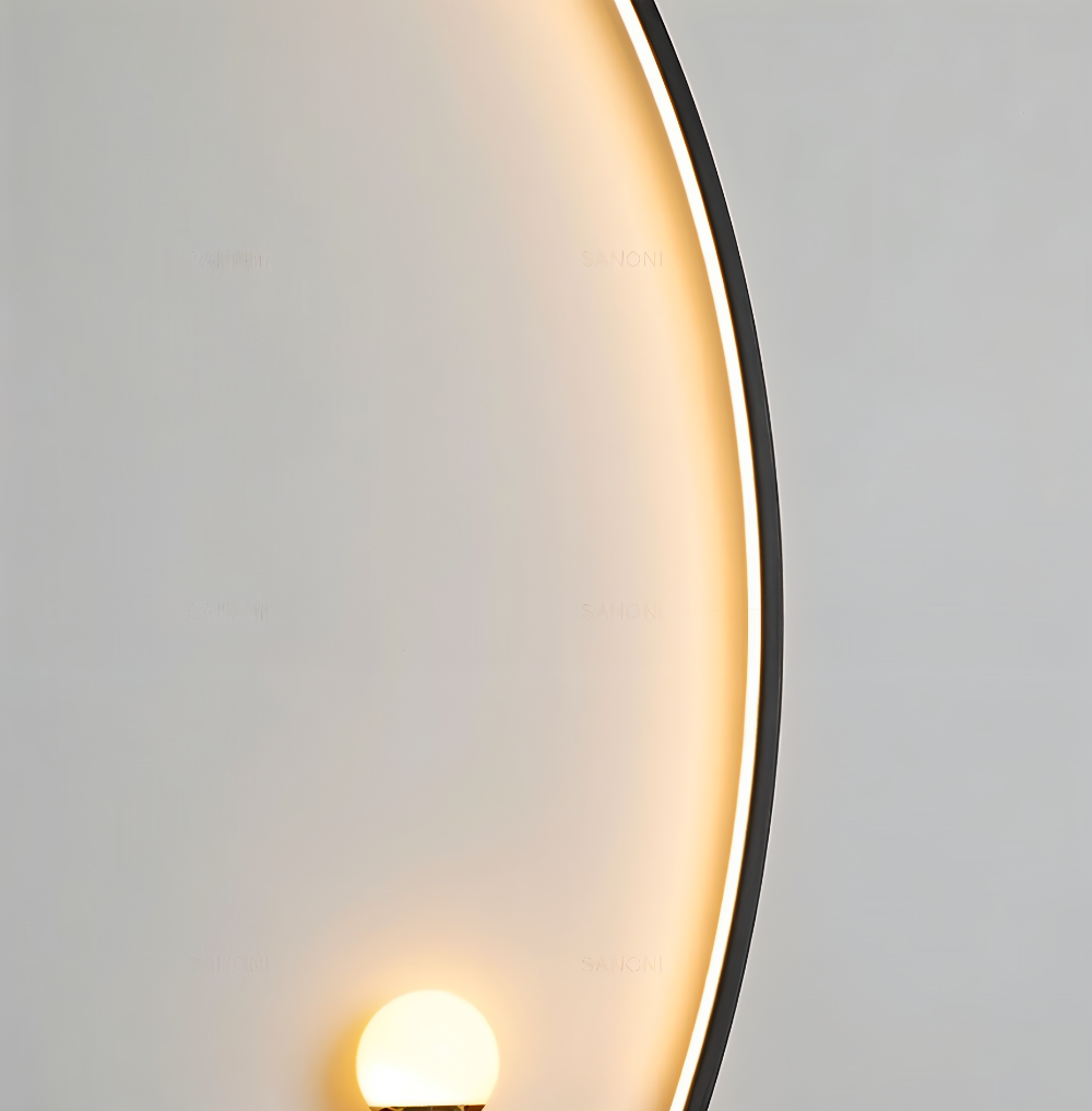 BrightArc Vägglampa - Böjd Vägglampa LED - Arc Line Nattduksbord Vägglampa