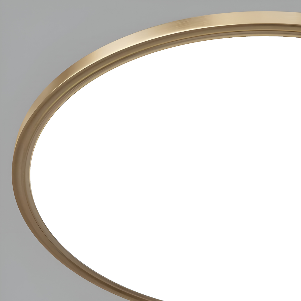BronzeHalo Taklampa - Ultradun Minimalistisk Rund LED Taklampa