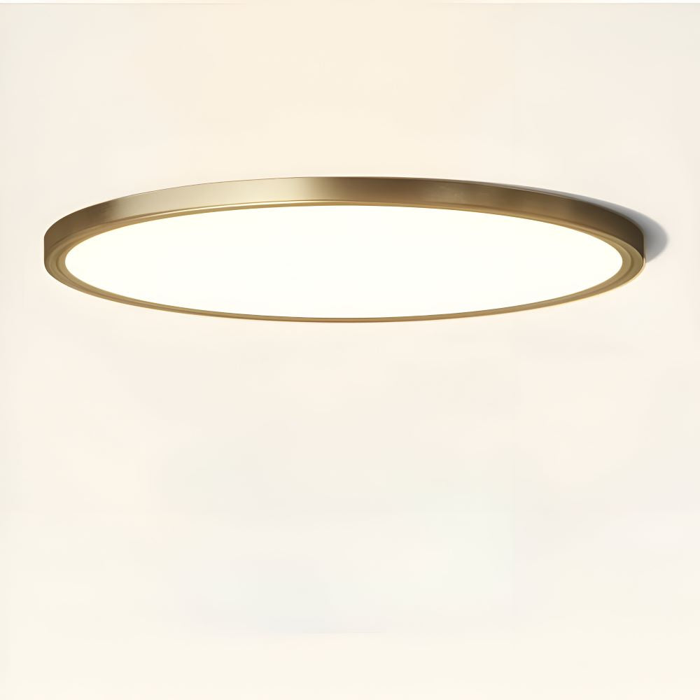 BronzeHalo Taklampa - Ultradun Minimalistisk Rund LED Taklampa
