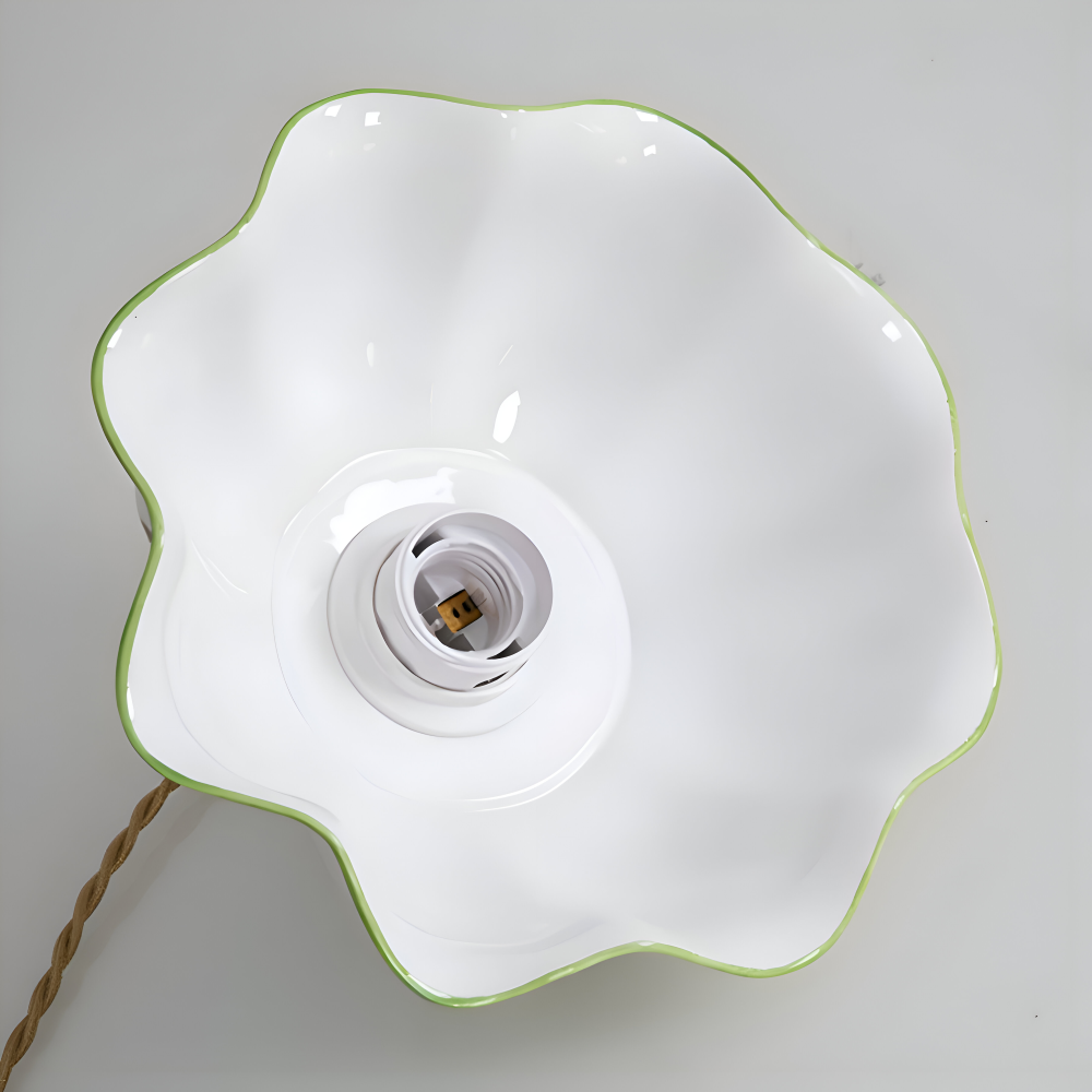 ChicBliss Taklampa - Charmig Fjäril Keramik LED Hänglampa