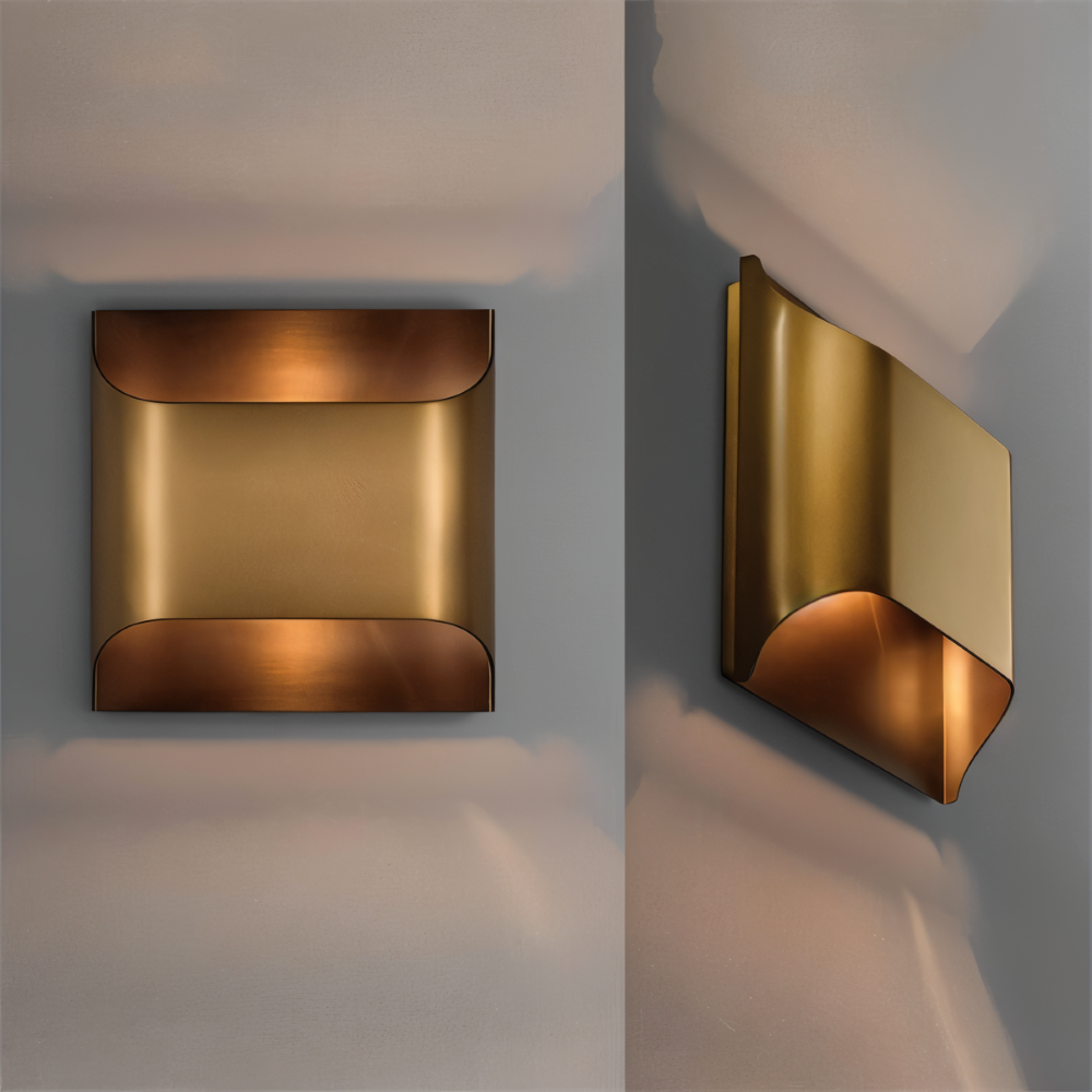 CopperCast Vägglampa - Modern Vägglampa - Vägglampa Design - Dimbar Vägglampor LED