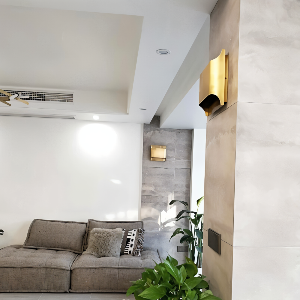 CopperCast Vägglampa - Modern Vägglampa - Vägglampa Design - Dimbar Vägglampor LED