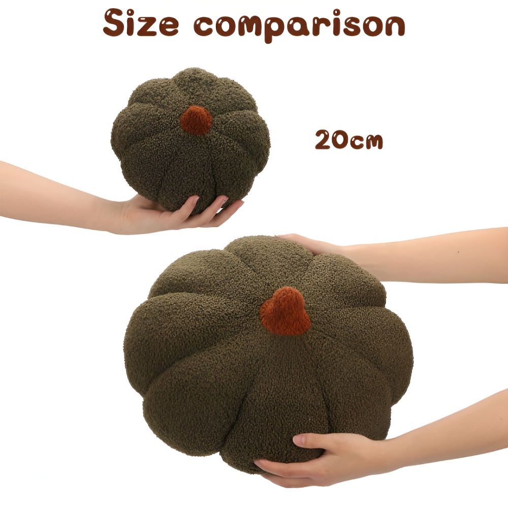 Mysigt Halloween Pumpa Dekorationskudde - Plyschiga och mjuka kuddar för festlig heminredning och partynoteringar