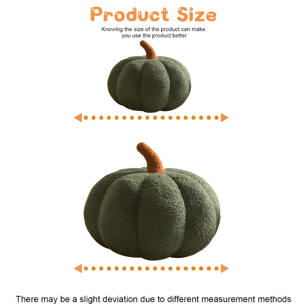 Mysigt Halloween Pumpa Dekorationskudde - Plyschiga och mjuka kuddar för festlig heminredning och partynoteringar