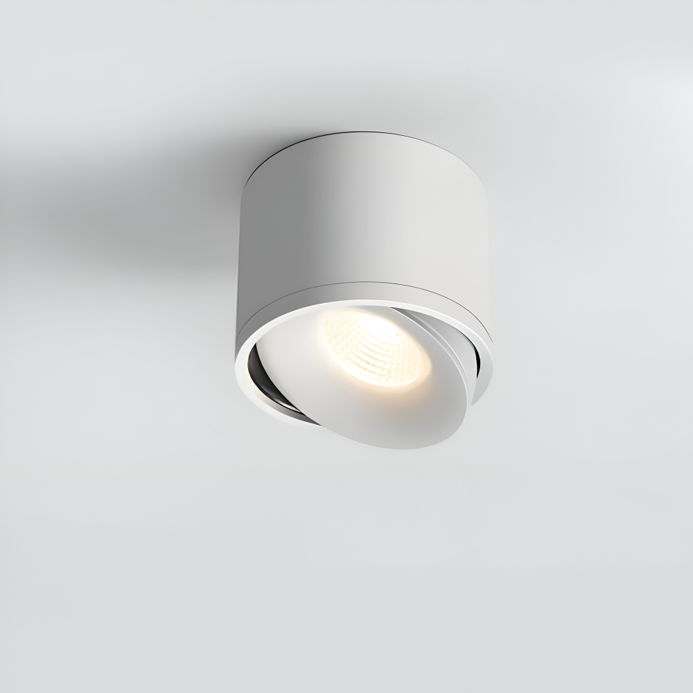 CylinFlex Spotlights - Minimalistiska 360° Rotera LED Downlights