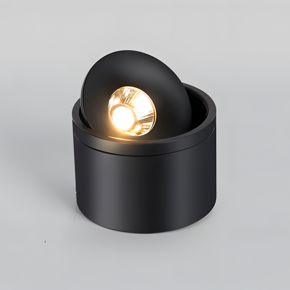 CylinFlex Spotlights - Minimalistiska 360° Rotera LED Downlights