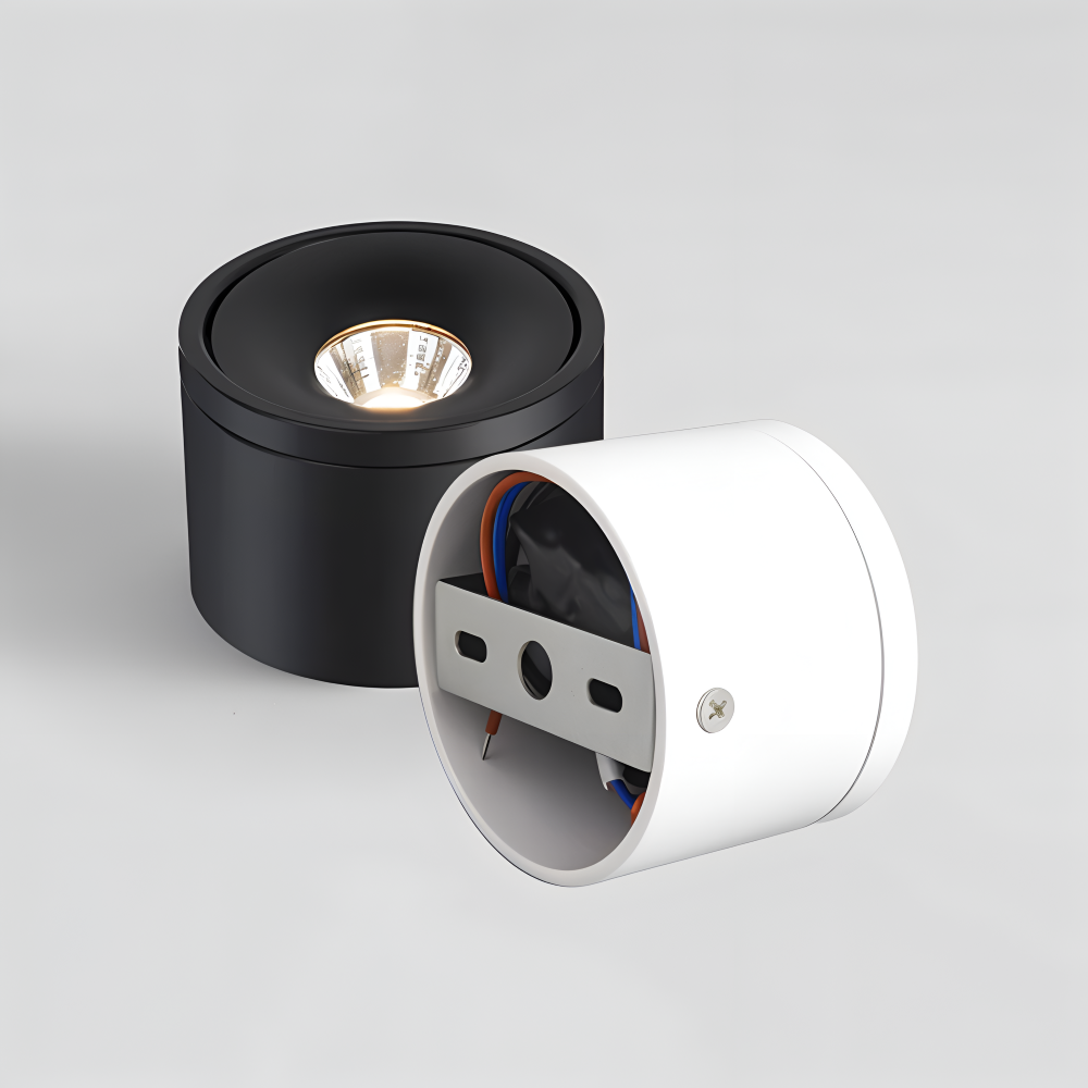 CylinFlex Spotlights - Minimalistiska 360° Rotera LED Downlights