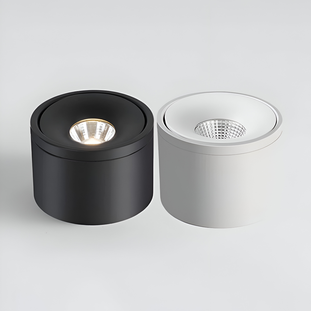 CylinFlex Spotlights - Minimalistiska 360° Rotera LED Downlights
