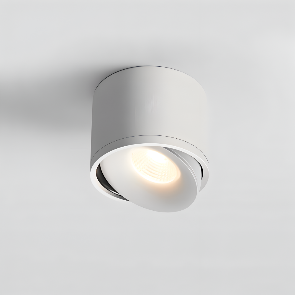 CylinFlex Spotlights - Minimalistiska 360° Rotera LED Downlights