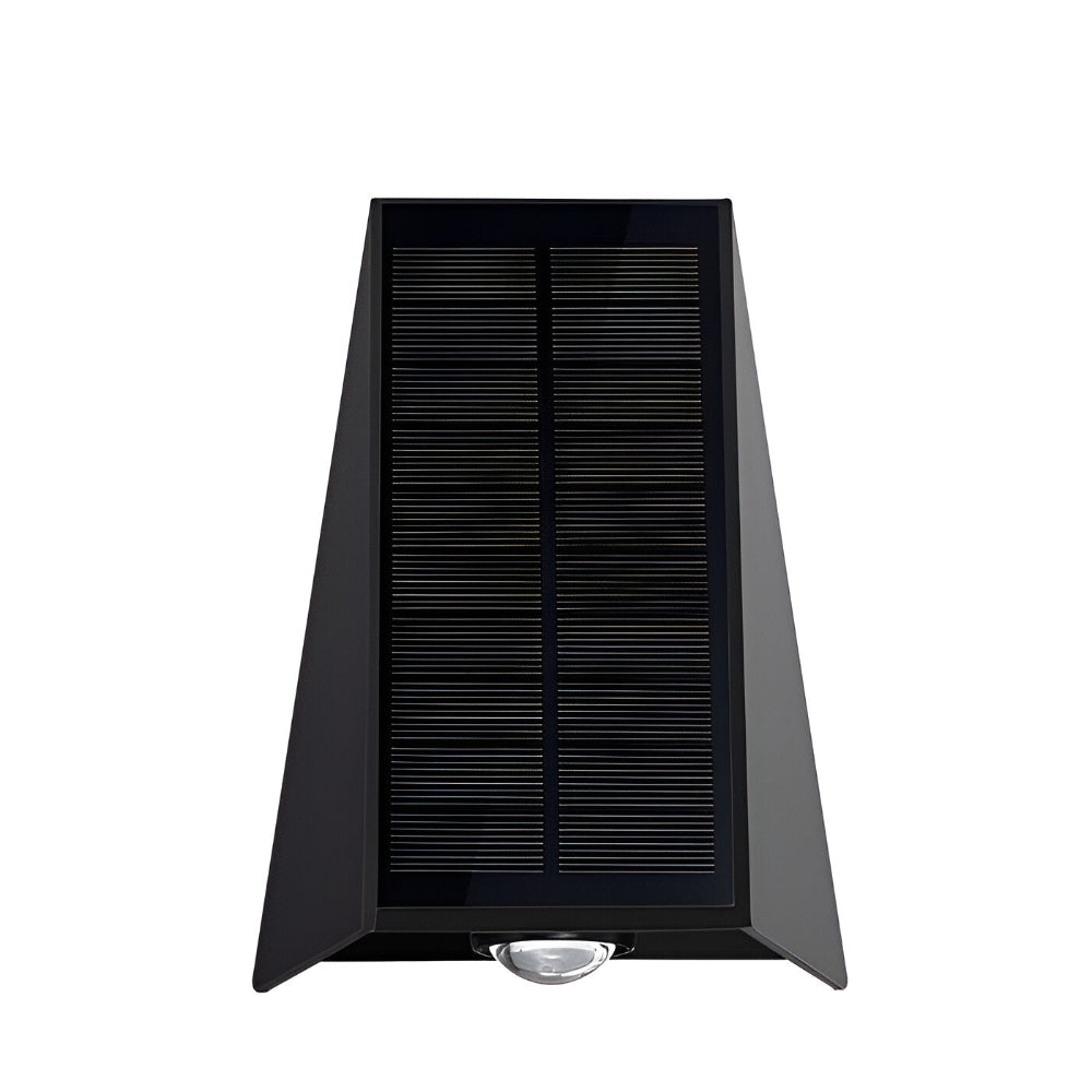 DualLit Solarlampor Trädgård - Up Down IP54 Utomhusvägglampa Modern - Vägglampa Sol