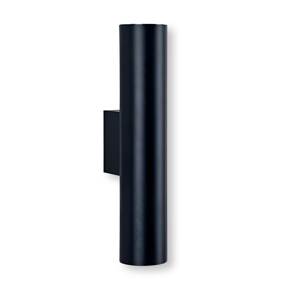 Dubbelt Huvud Vägglampa - Gold Sconce - Cylinder Vägglampa