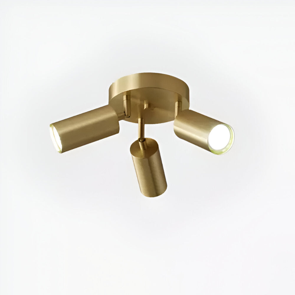 Elegant Mässing Taklampa - Zen-inspirerad LED Taklampa