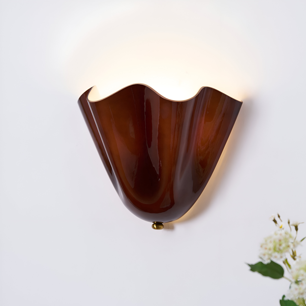 Elegant Modern Snäcka-design Vägglampa - Vägglampa för stämningsfull belysning