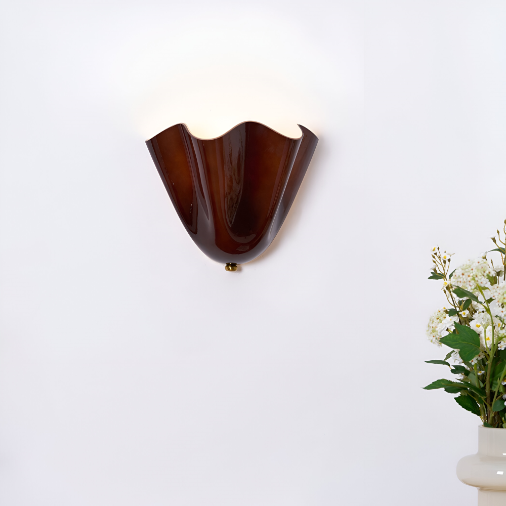 Elegant Modern Snäcka-design Vägglampa - Vägglampa för stämningsfull belysning