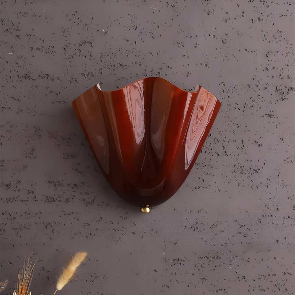 Elegant Modern Snäcka-design Vägglampa - Vägglampa för stämningsfull belysning