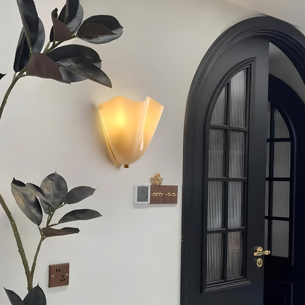 Elegant Modern Snäcka-design Vägglampa - Vägglampa för stämningsfull belysning