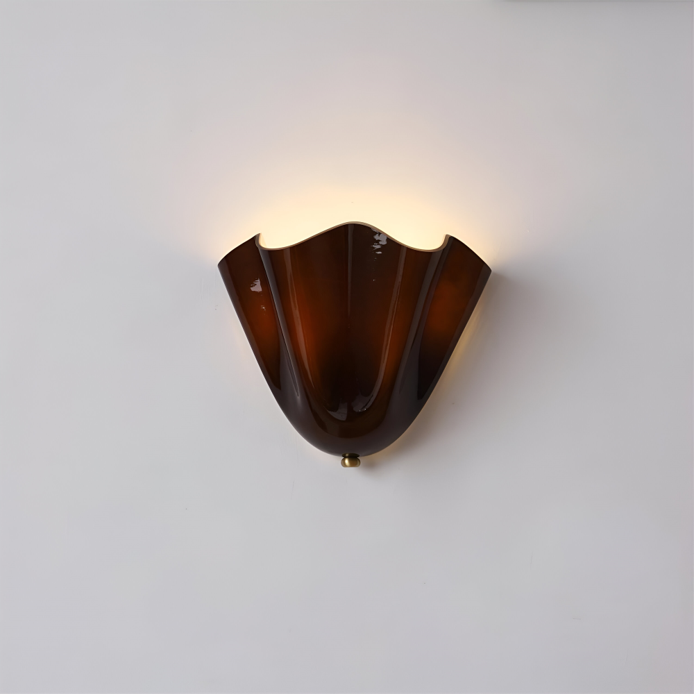 Elegant Modern Snäcka-design Vägglampa - Vägglampa för stämningsfull belysning
