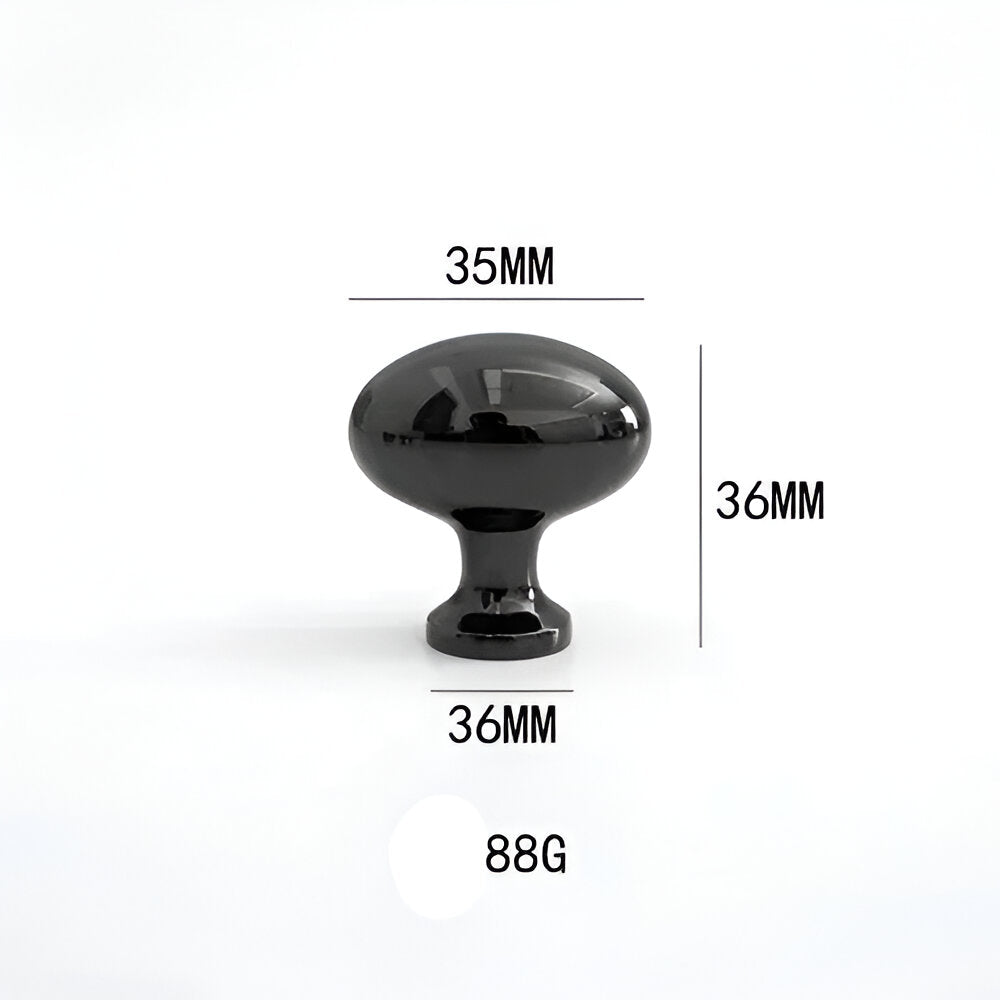 Eleganta Massiva Messingskåpsknoppar - Premium Italienskt Hantverk