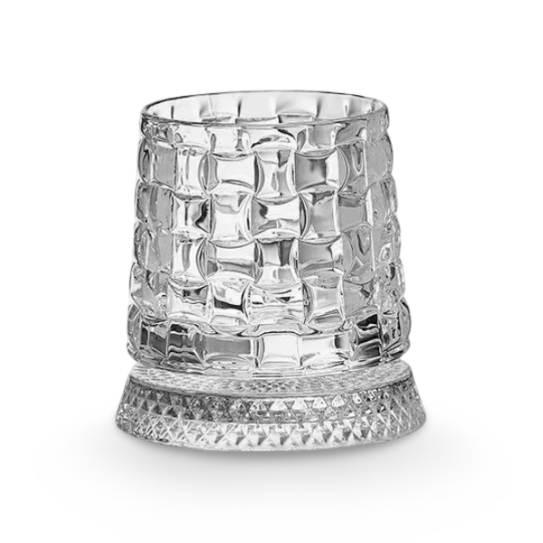 Elegant whiskyglas i kristall - 280 ml Roterande design för elegant njutning 12