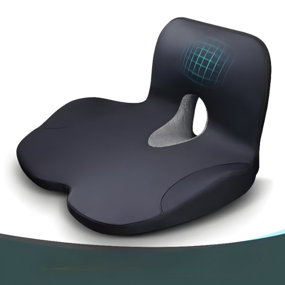 Ergonomiskt Komfort Sittkudde för Förbättrad Hållning och Ryggstöd
