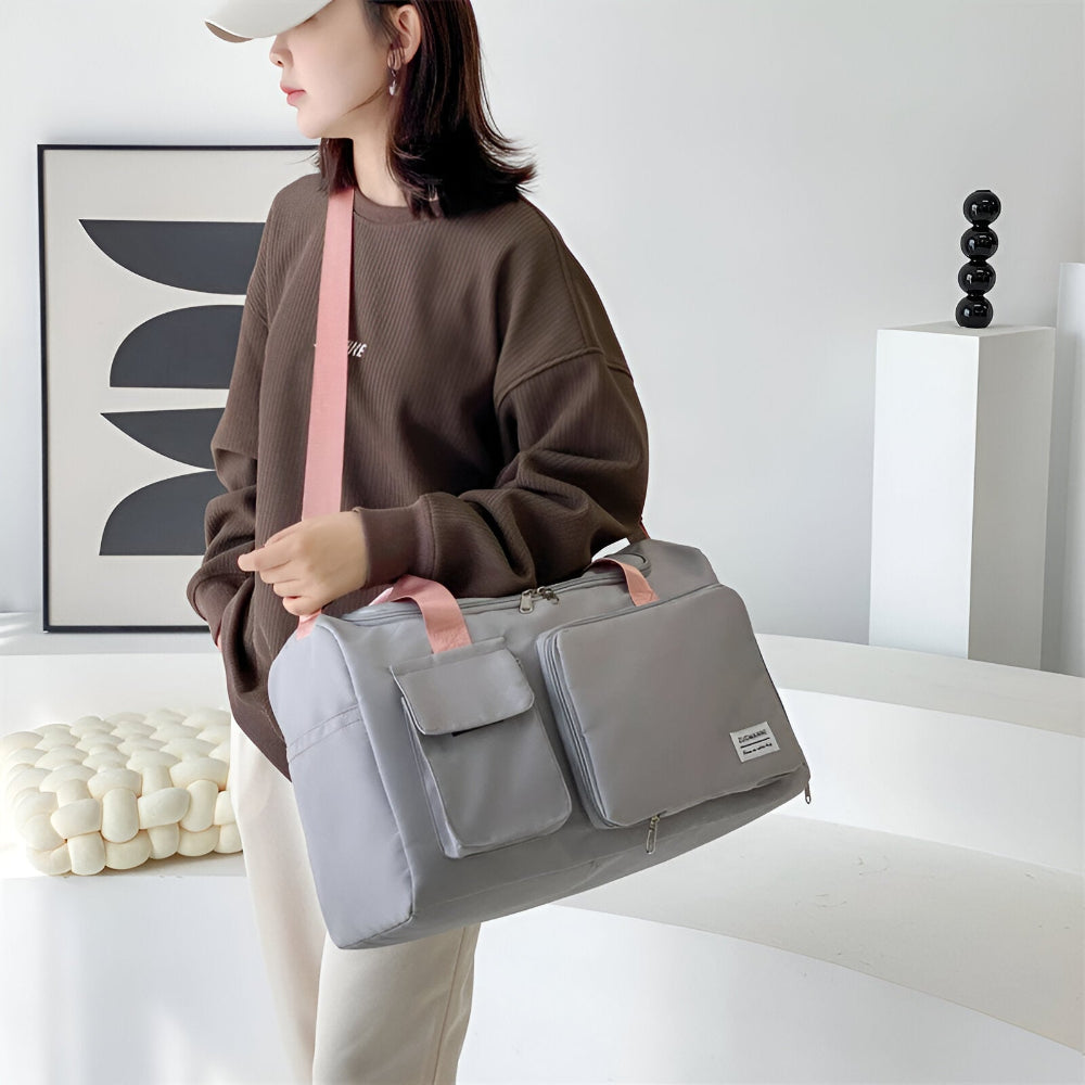 Flex and Chic Resväska - Weekend Duffle Bag - Resväska för kvinnor