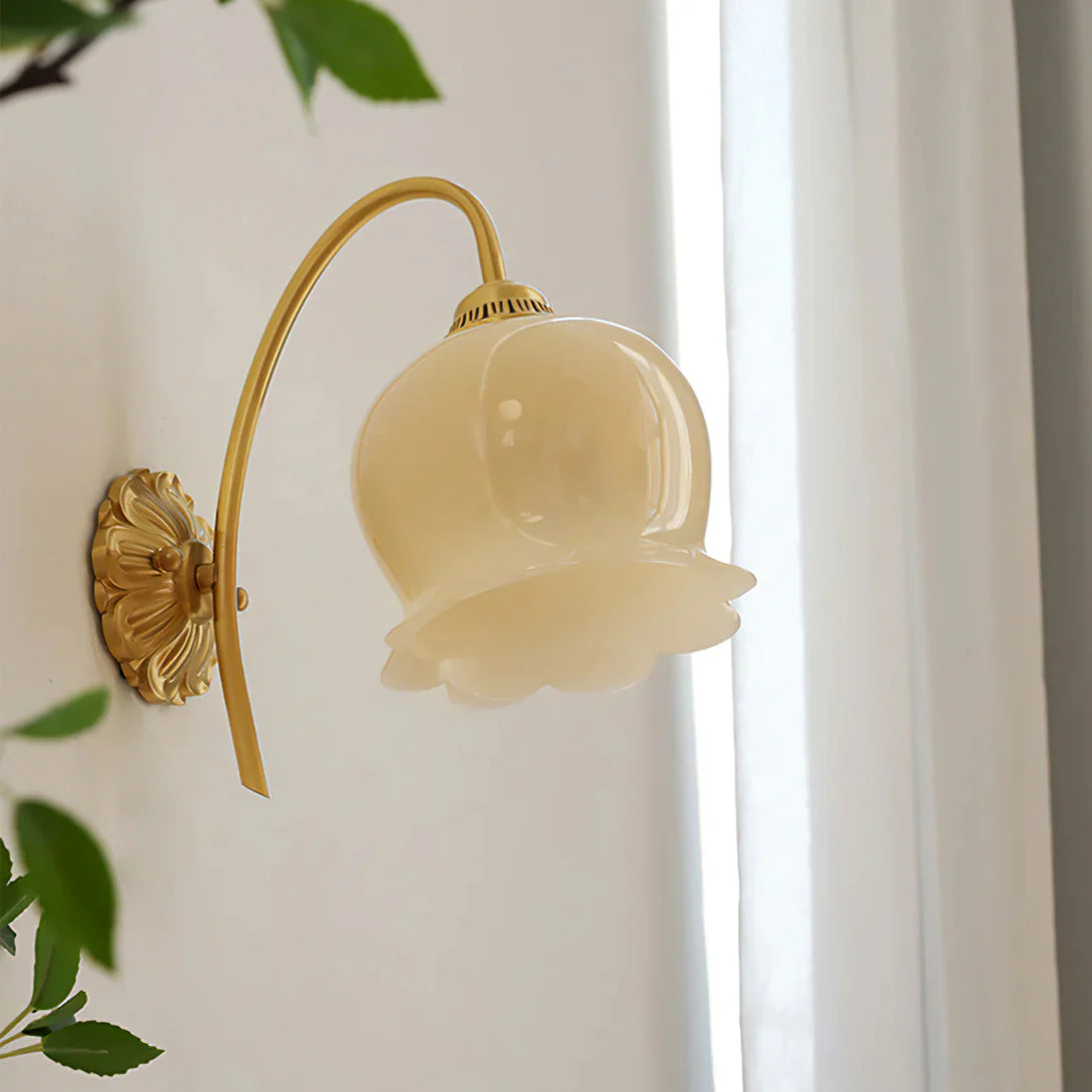 FlourishGlo Taklampa - Dekorativ Vintage Harformad LED Taklampa